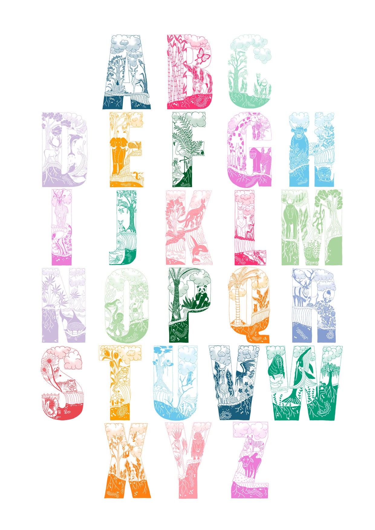 ALPHABET POSTER