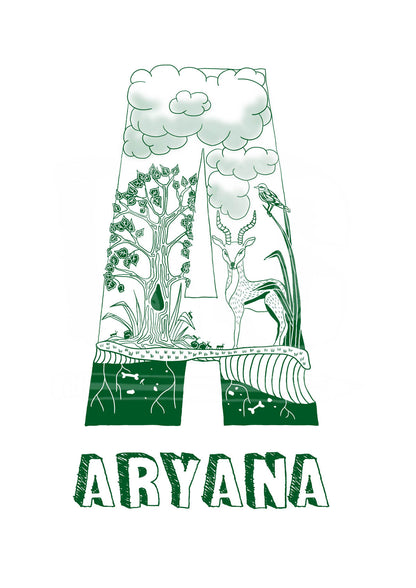 A - SINGLE LETTER & NAME