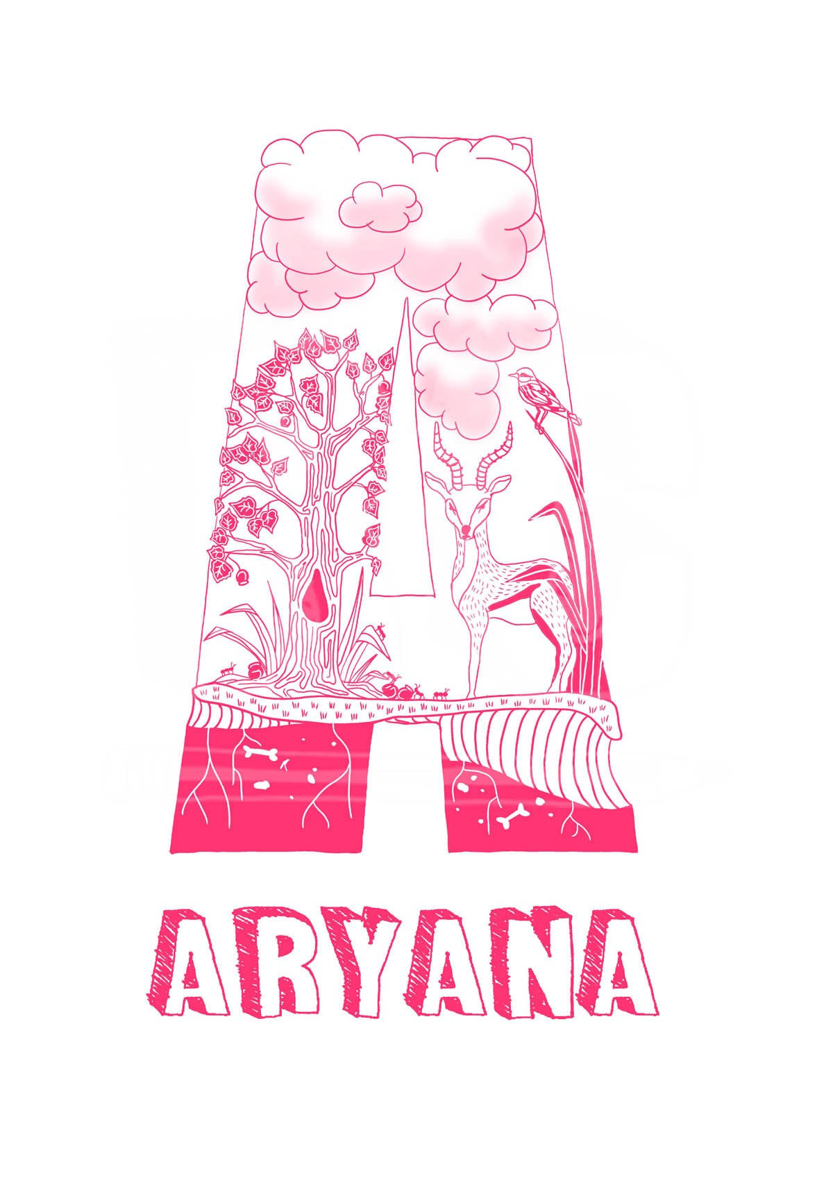 A - SINGLE LETTER & NAME