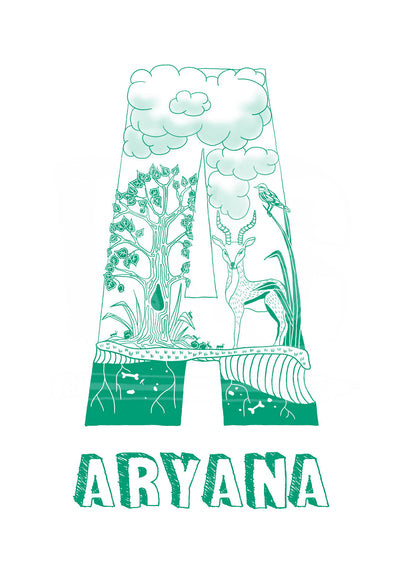 A - SINGLE LETTER & NAME