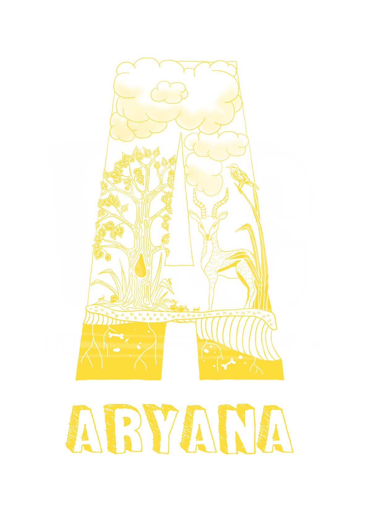 A - SINGLE LETTER & NAME