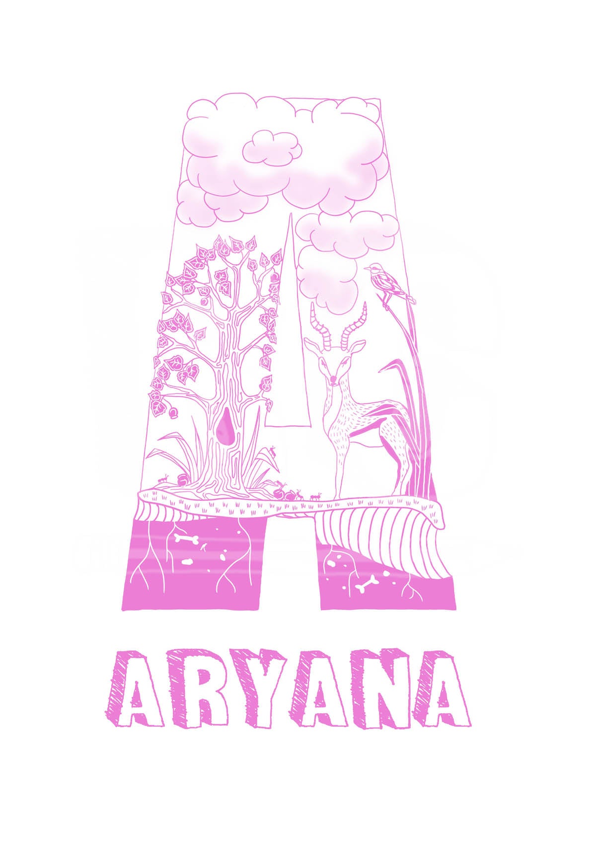A - SINGLE LETTER & NAME