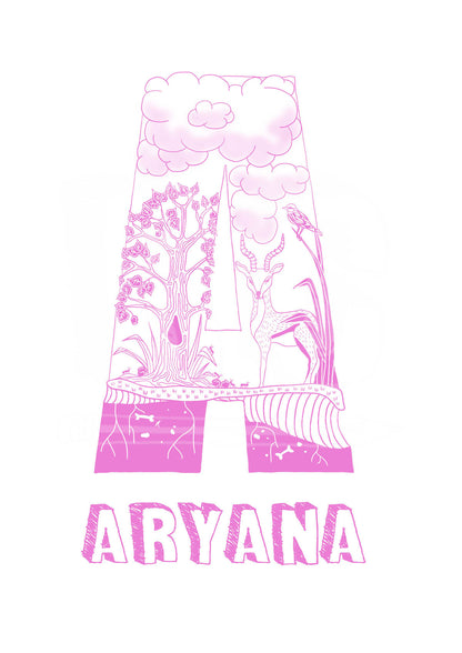 A - SINGLE LETTER & NAME