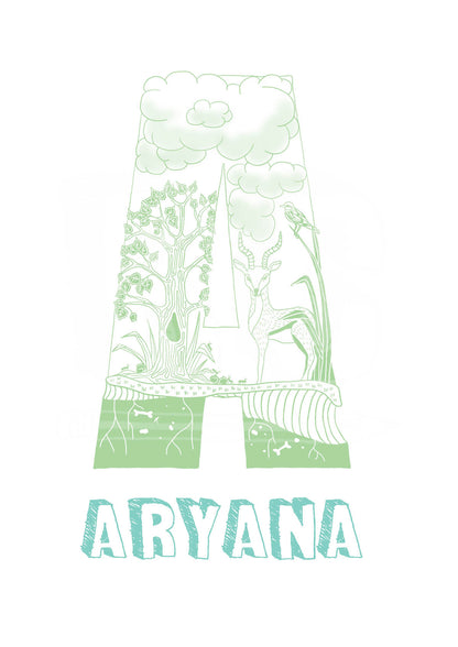 A - SINGLE LETTER & NAME