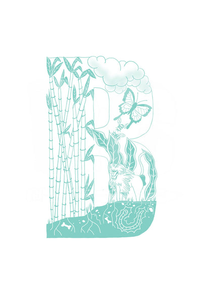 B - SINGLE LETTER