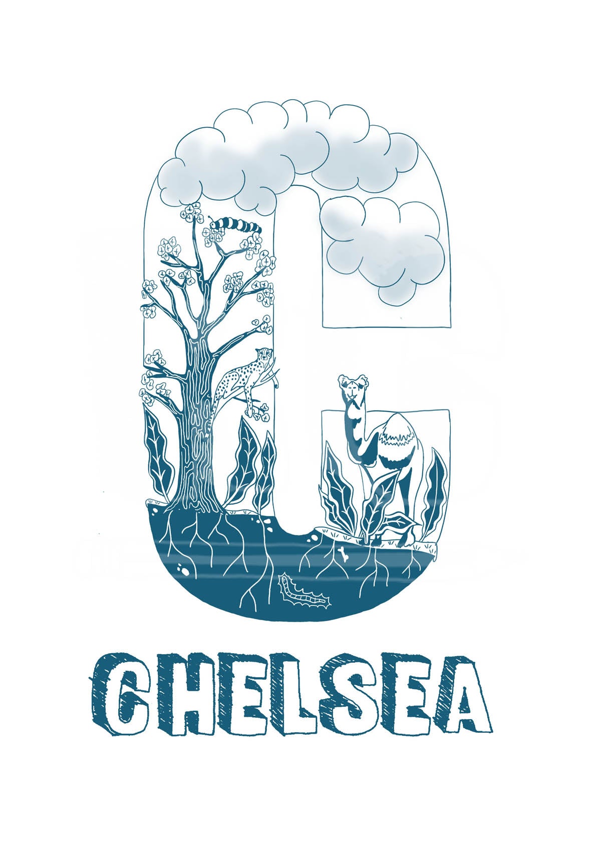 C - SINGLE LETTER & NAME