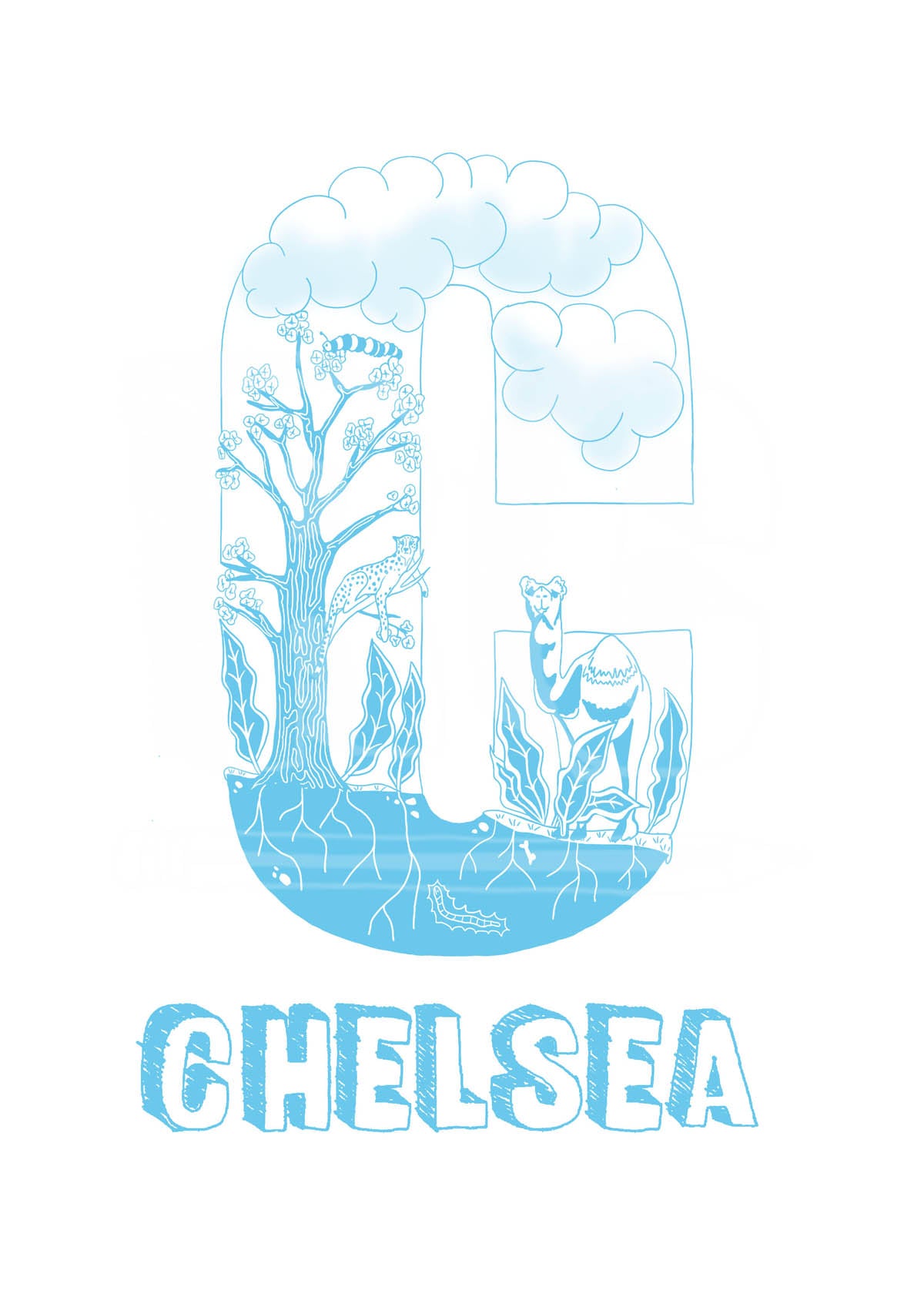 C - SINGLE LETTER & NAME