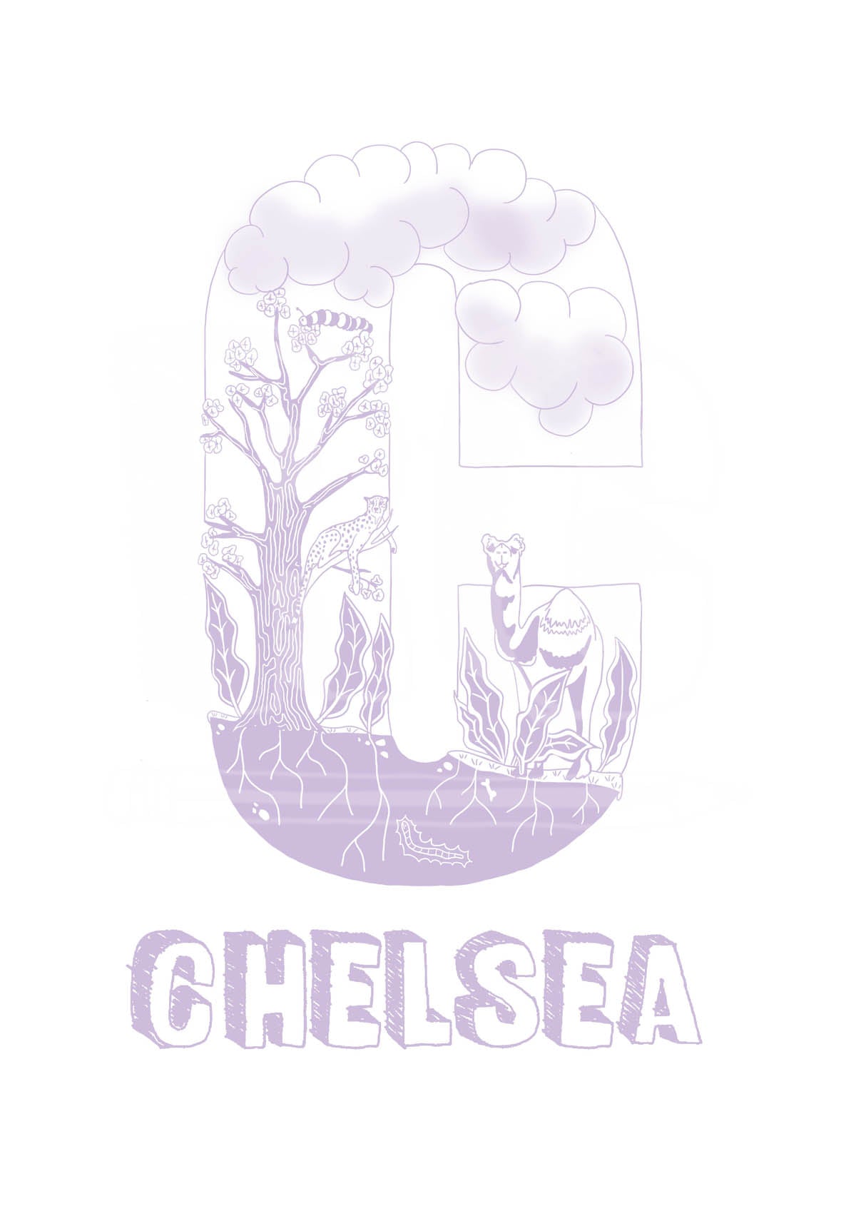 C - SINGLE LETTER & NAME