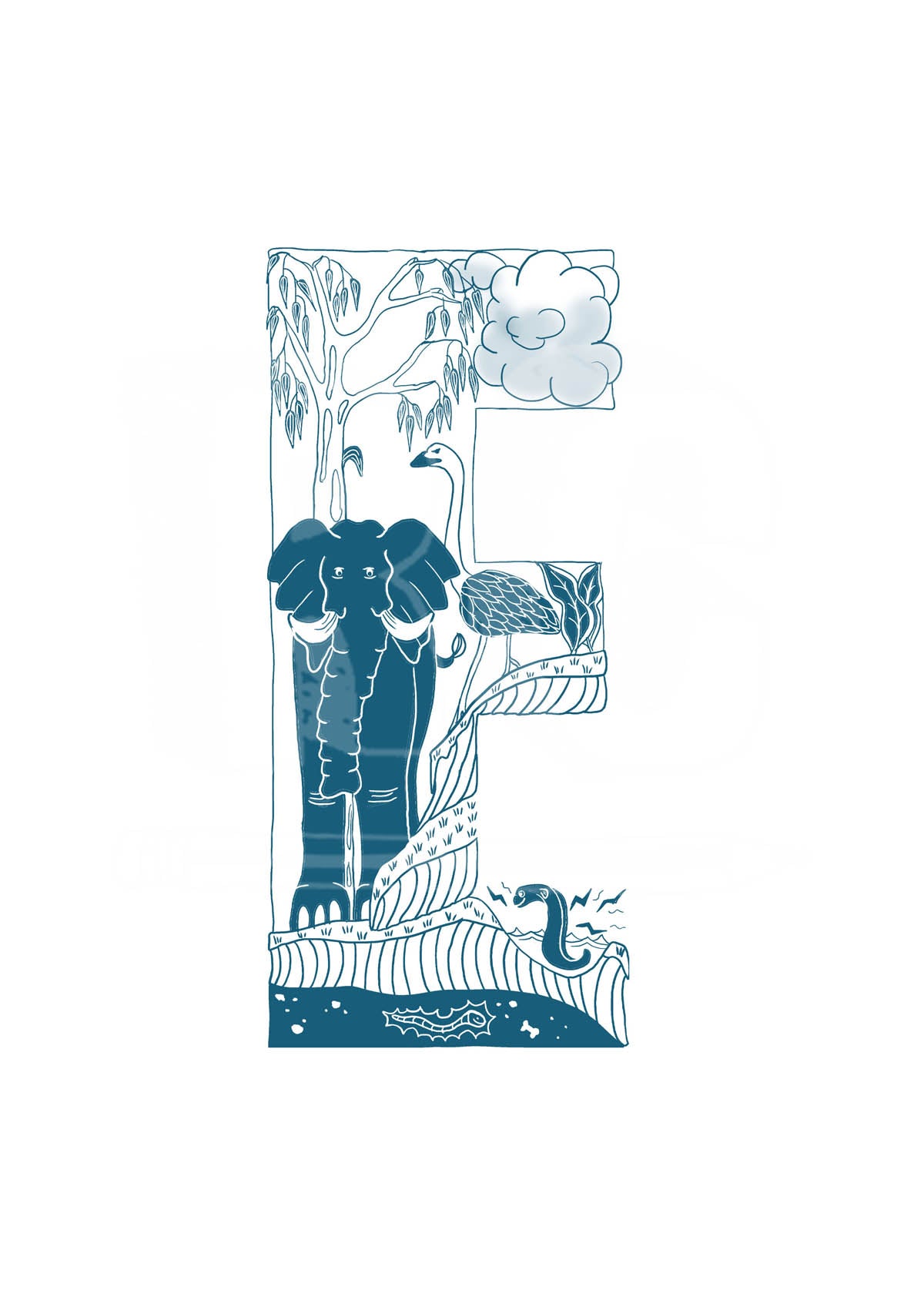 E - SINGLE LETTER