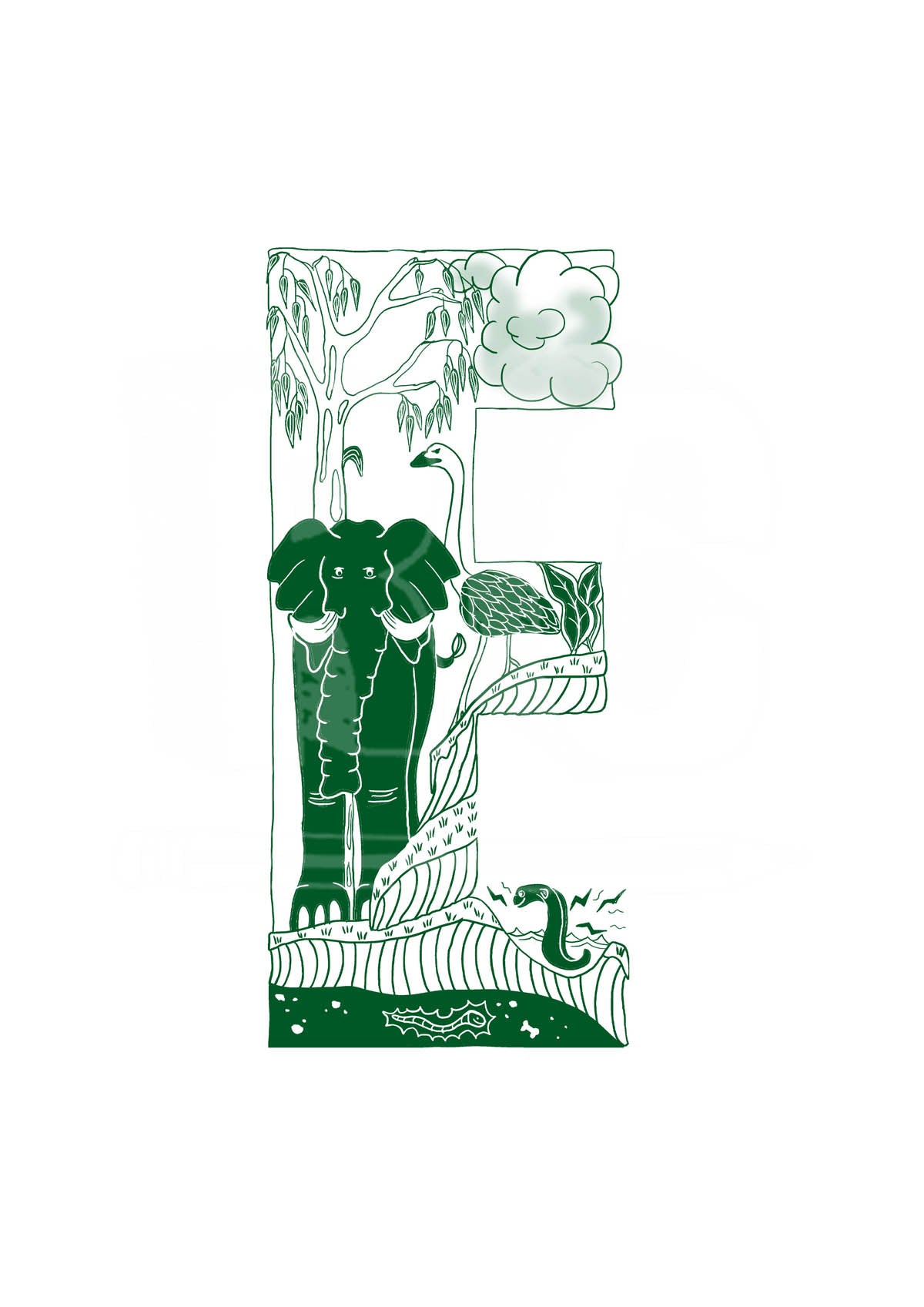 E - SINGLE LETTER