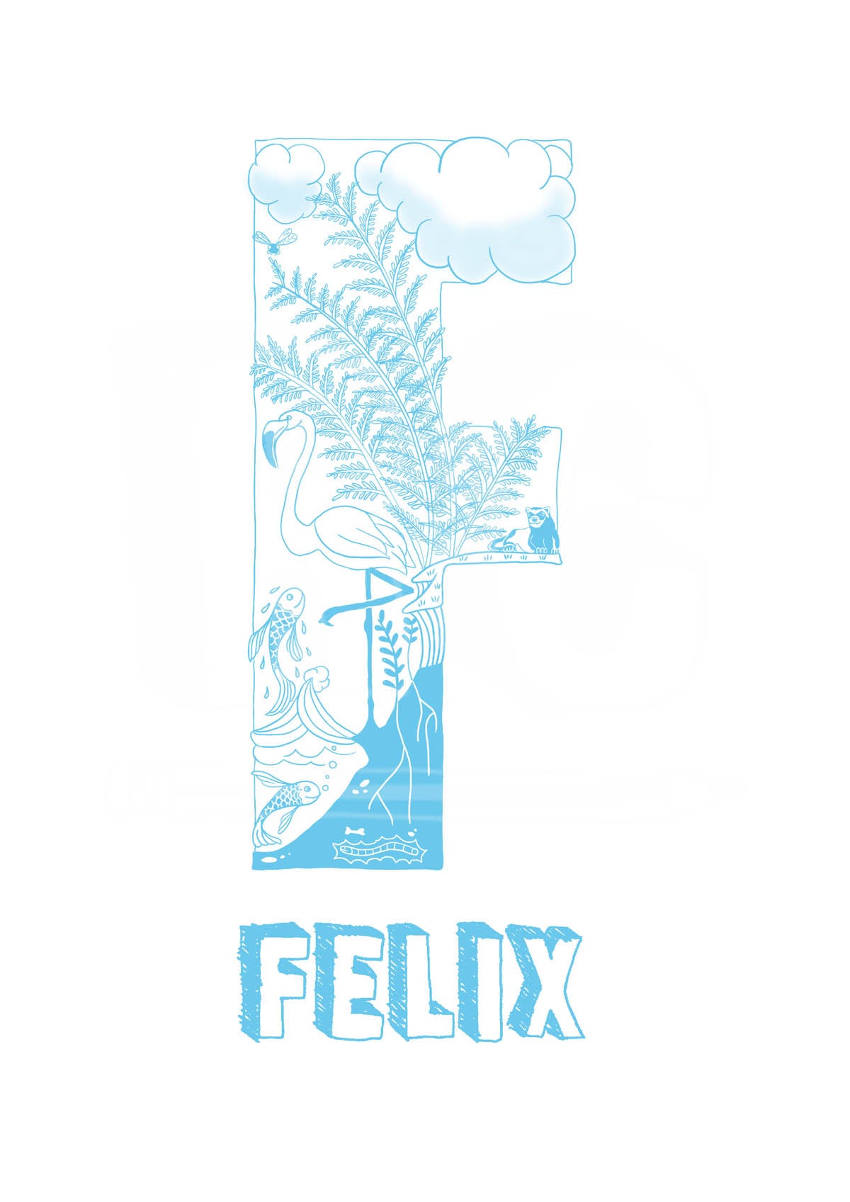 F- SINGLE LETTER & NAME