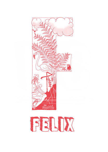 F- SINGLE LETTER & NAME