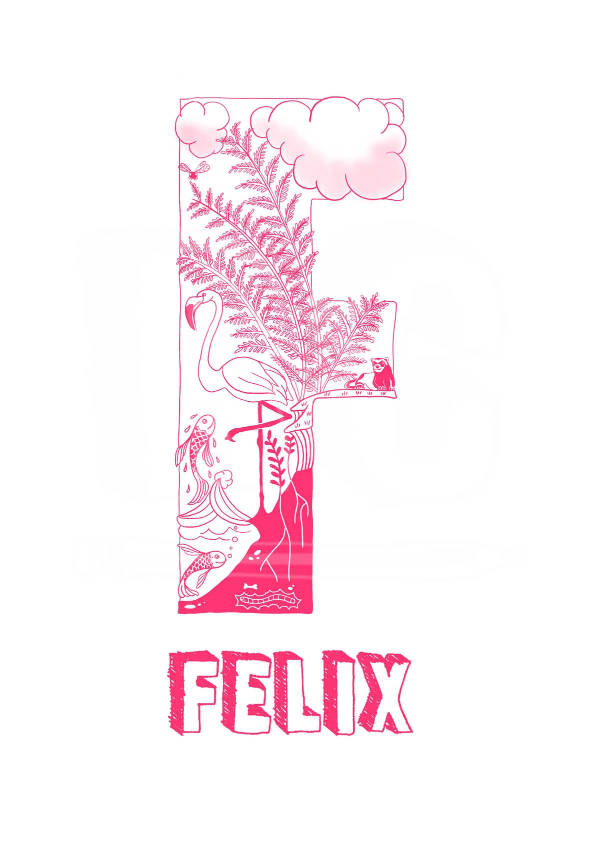 F- SINGLE LETTER & NAME