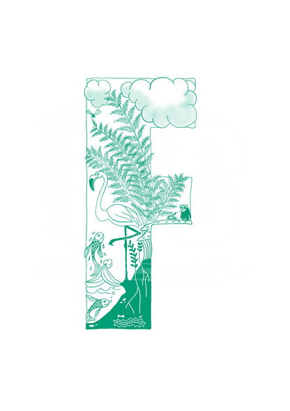 F- SINGLE LETTER