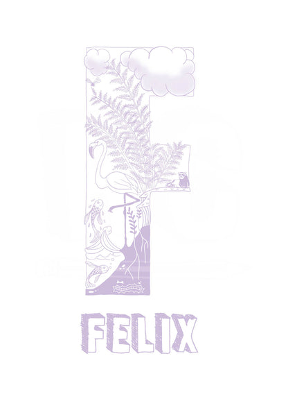 F- SINGLE LETTER & NAME