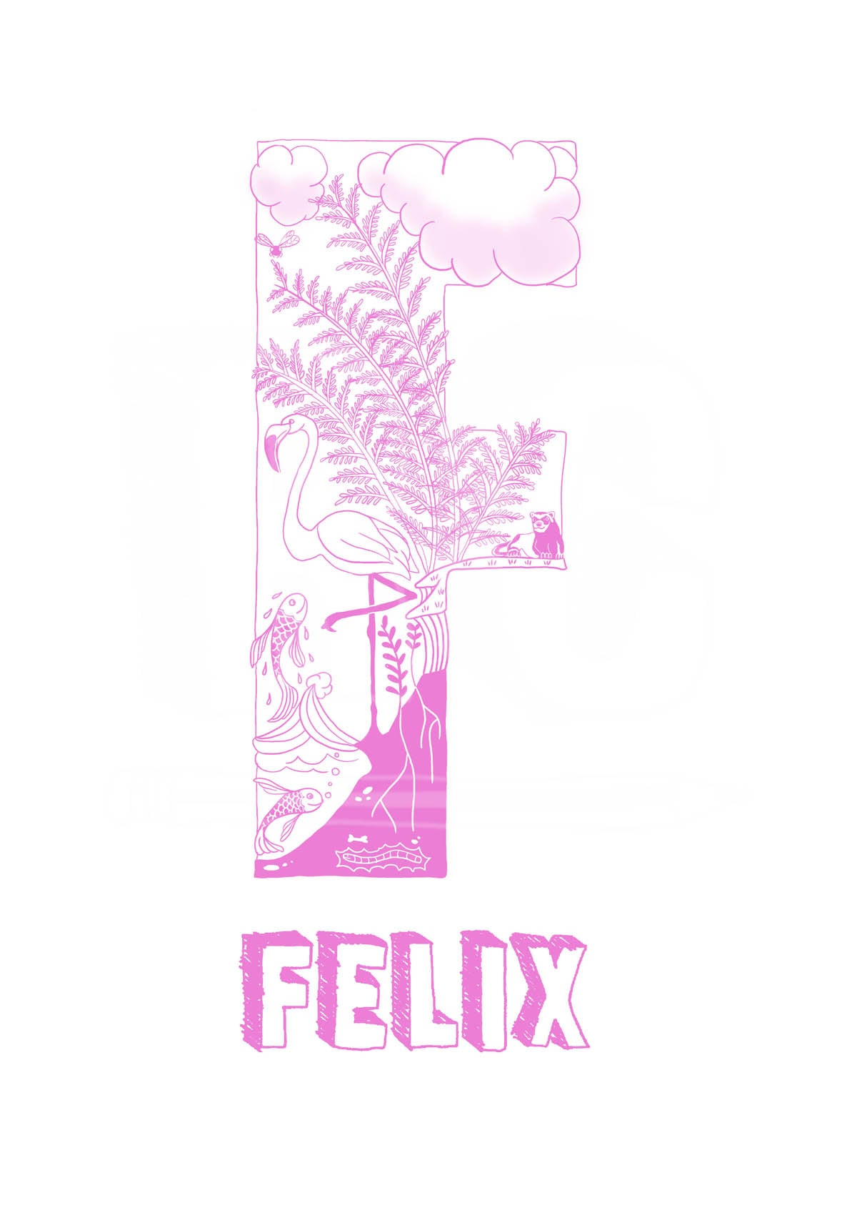 F- SINGLE LETTER & NAME