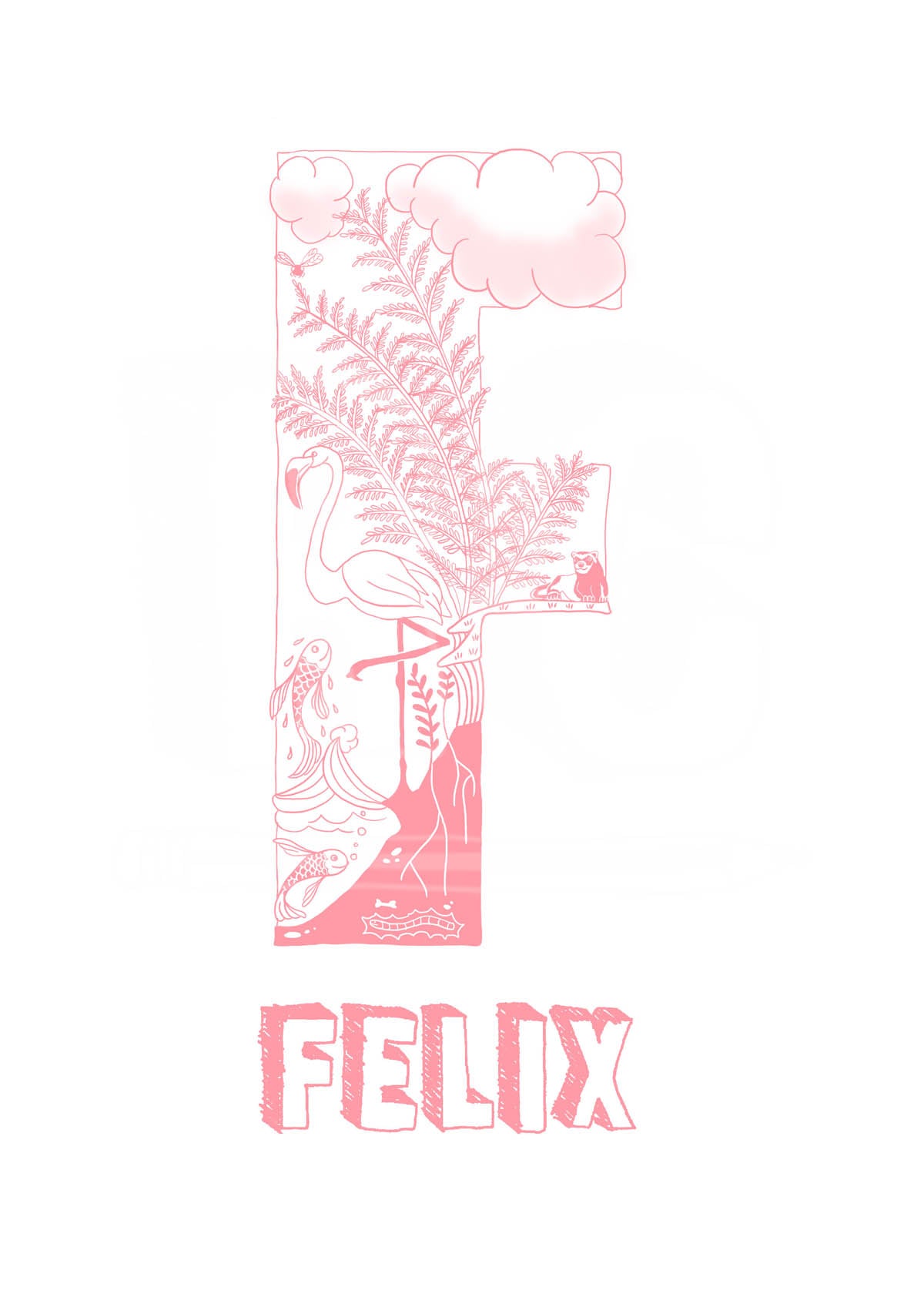 F- SINGLE LETTER & NAME