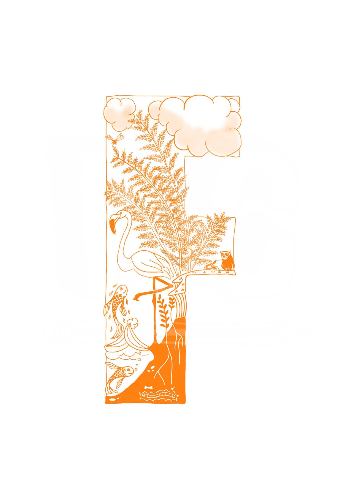 F- SINGLE LETTER