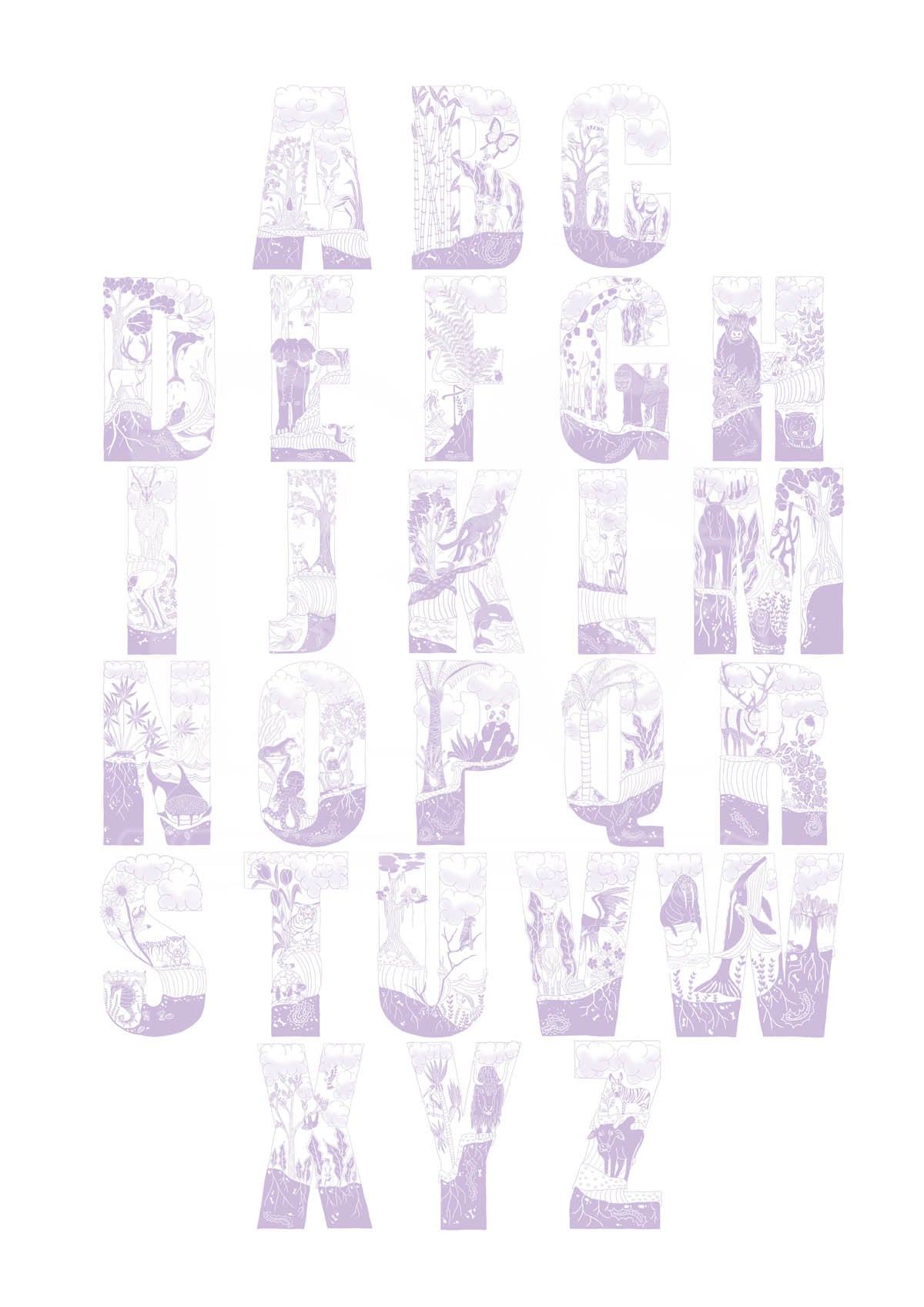 ALPHABET POSTER