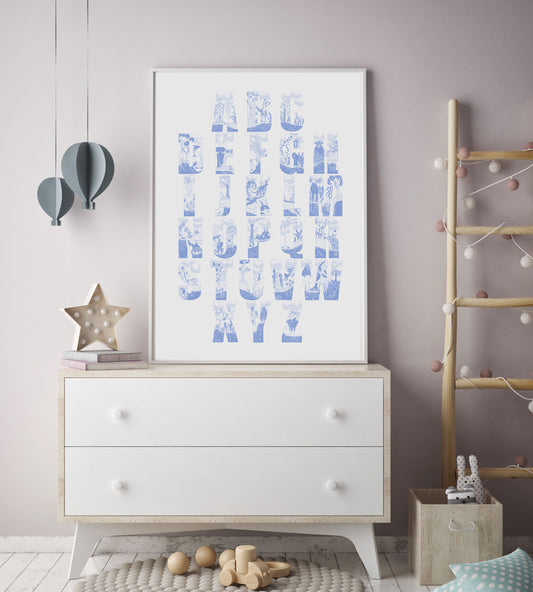 Alphabet Poster Gift Card