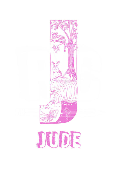 J - SINGLE LETTER & NAME