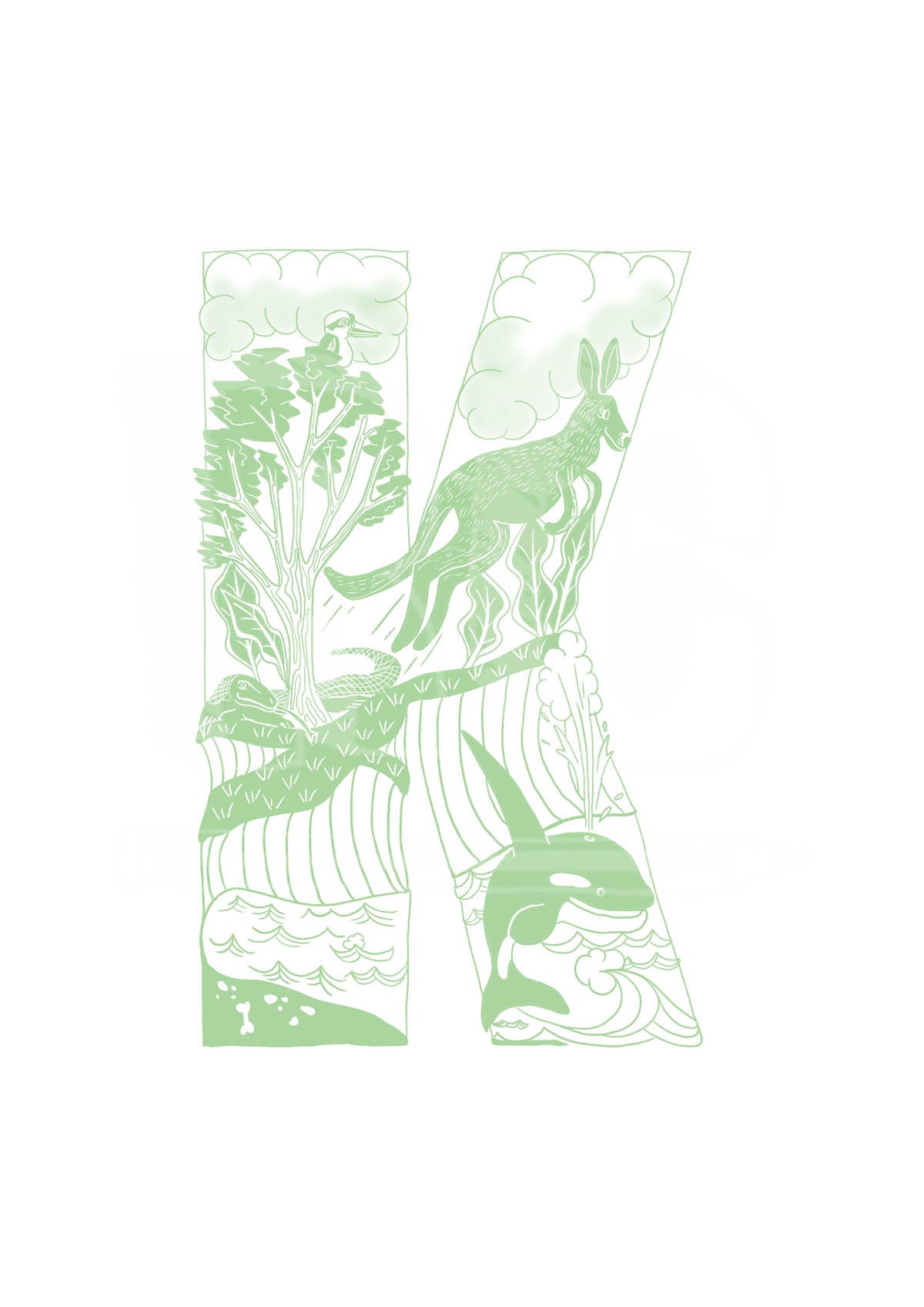 K - SINGLE LETTER