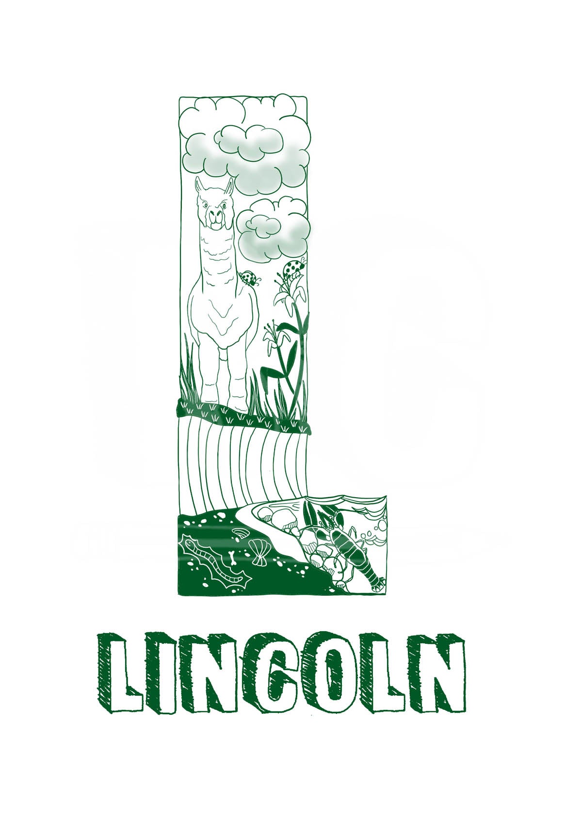 L - SINGLE LETTER & NAME