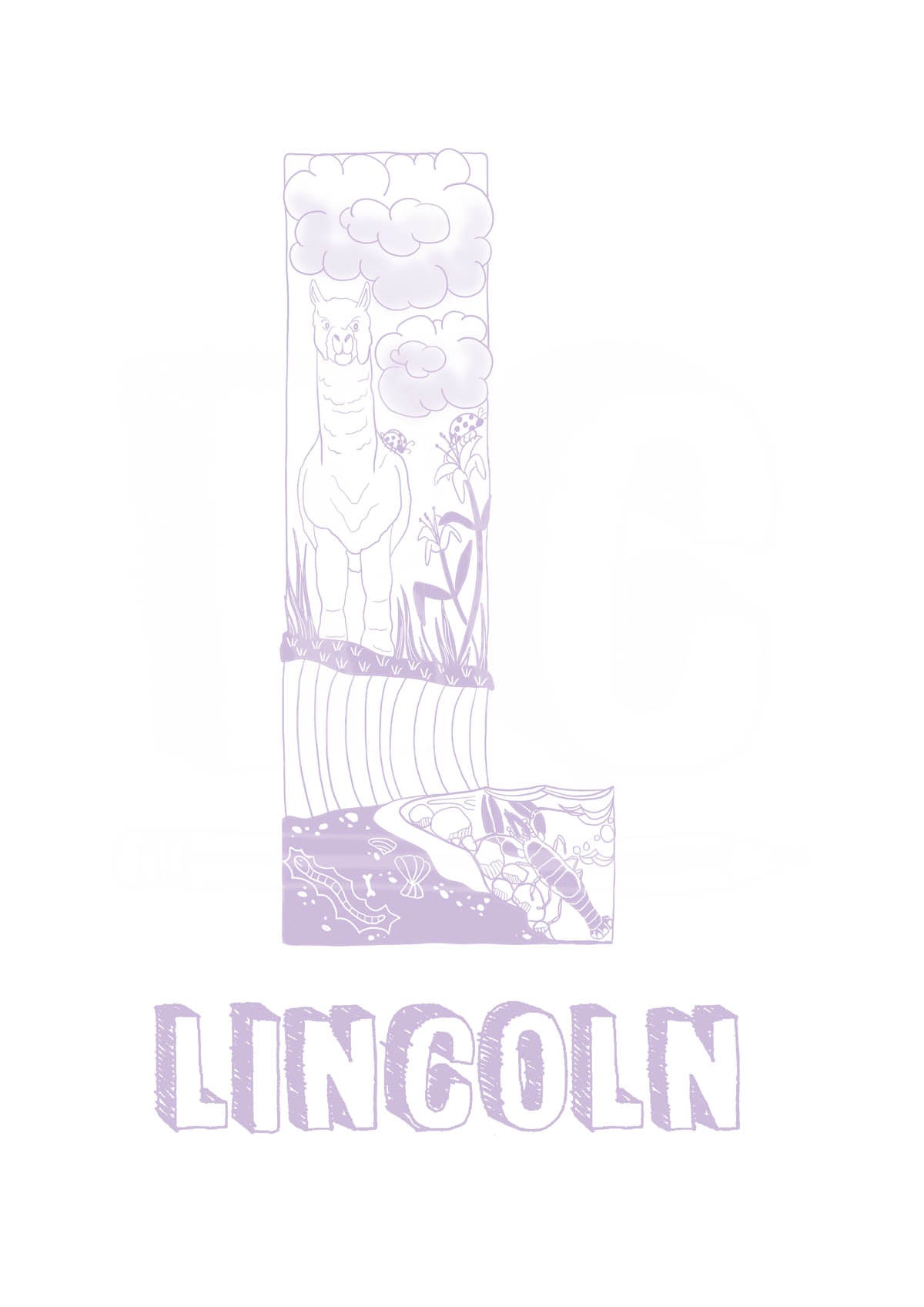 L - SINGLE LETTER & NAME
