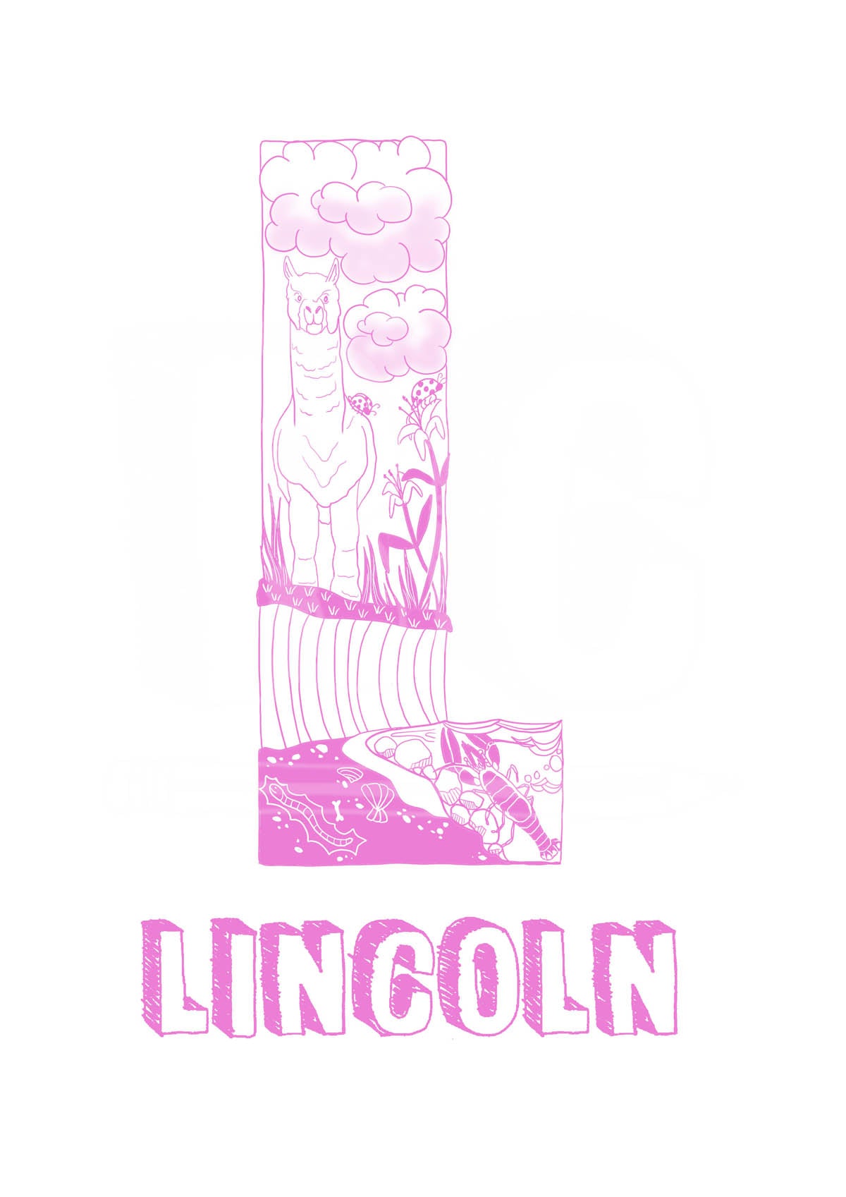 L - SINGLE LETTER & NAME