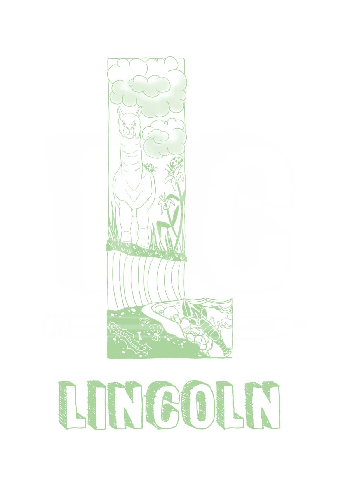 L - SINGLE LETTER & NAME