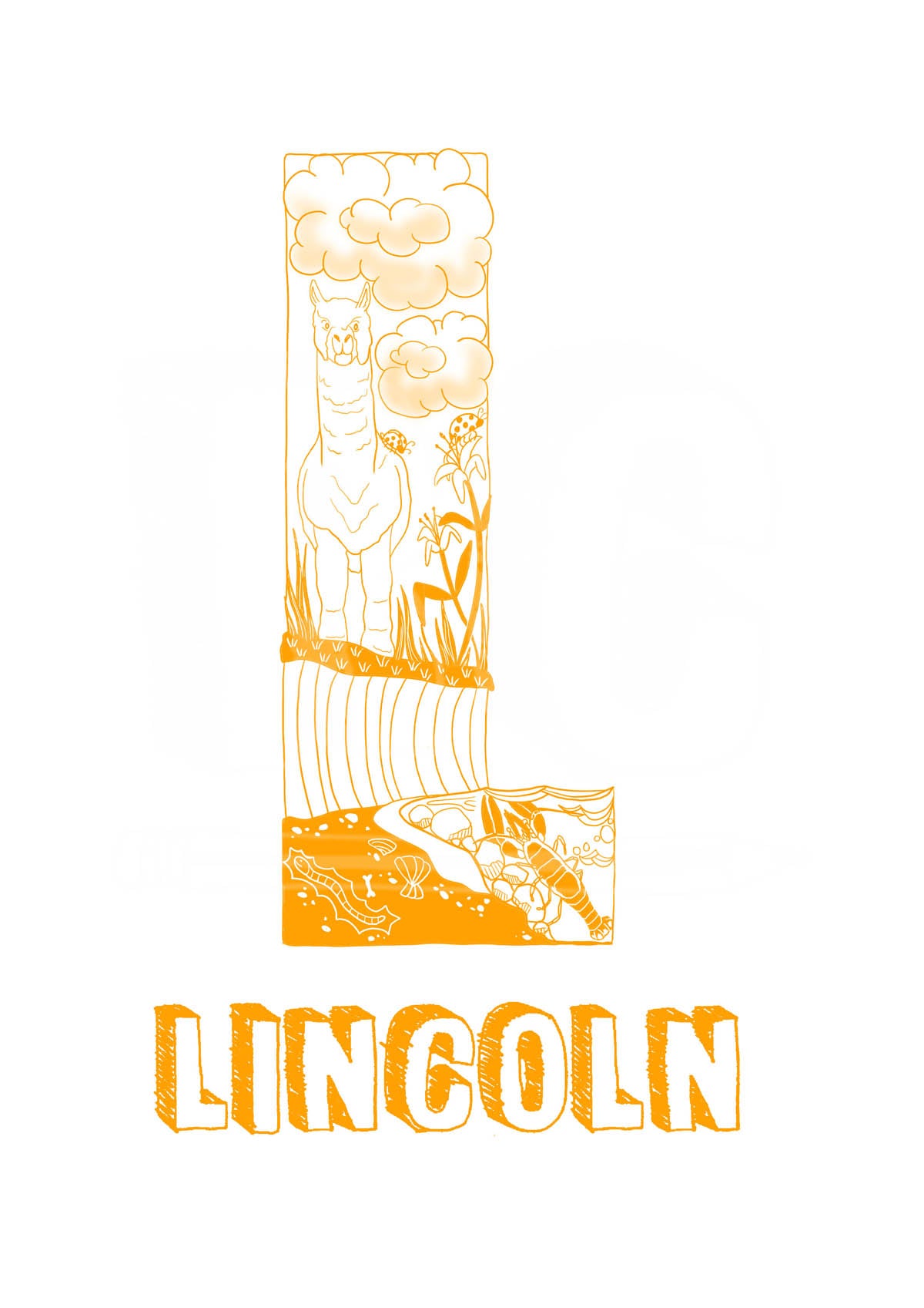 L - SINGLE LETTER & NAME