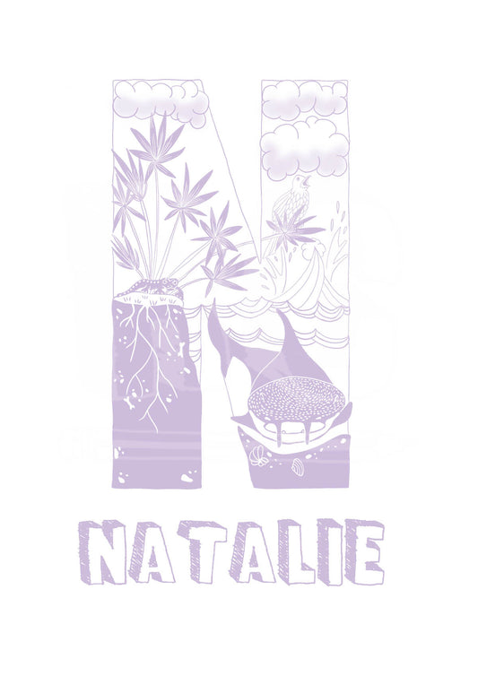 N - SINGLE LETTER & NAME