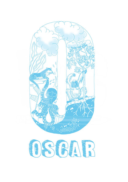 O - SINGLE LETTER & NAME