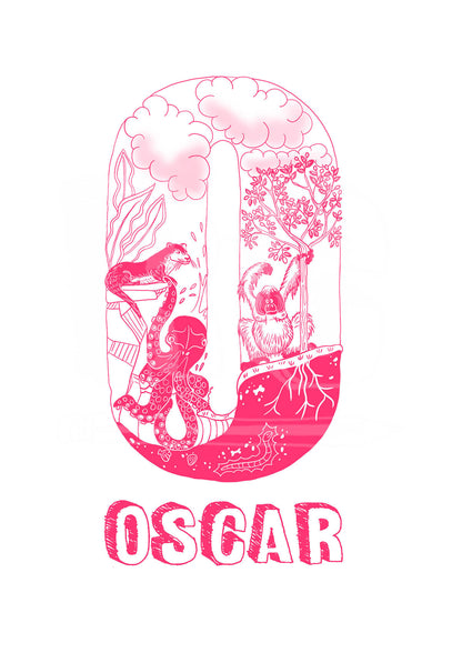 O - SINGLE LETTER & NAME