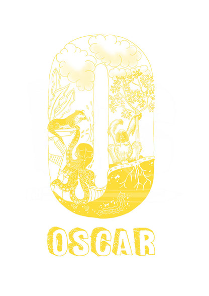 O - SINGLE LETTER & NAME