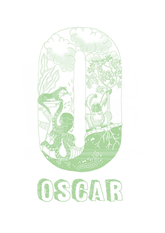 O - SINGLE LETTER & NAME