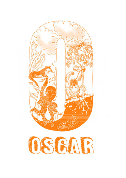 O - SINGLE LETTER & NAME