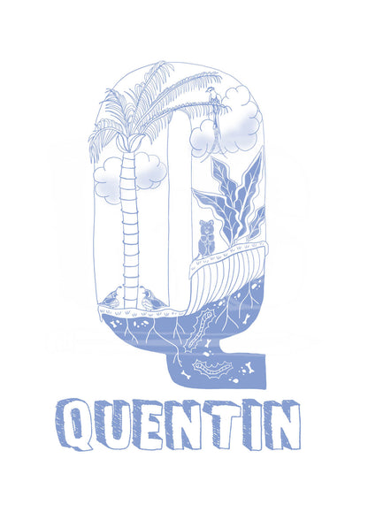 Q - SINGLE LETTER & NAME