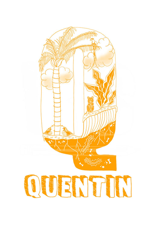 Q - SINGLE LETTER & NAME