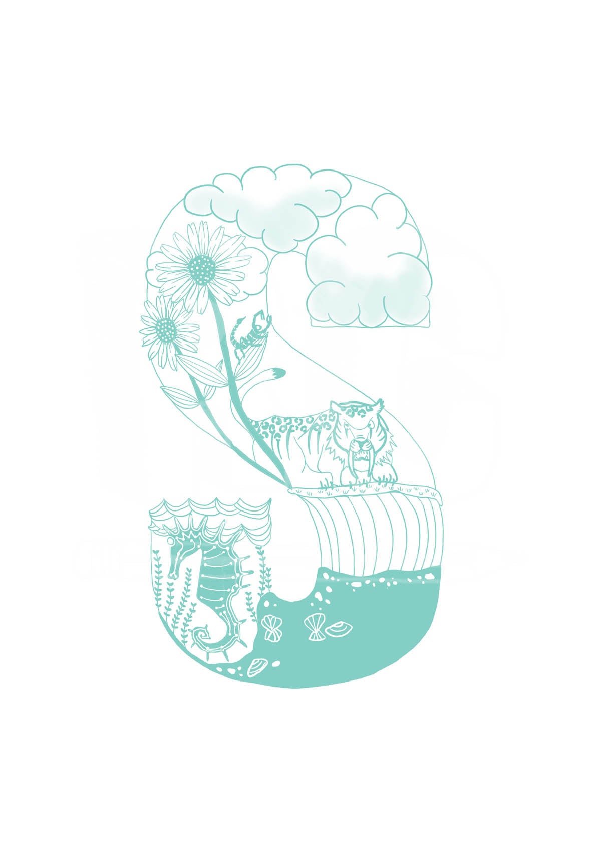 S - SINGLE LETTER