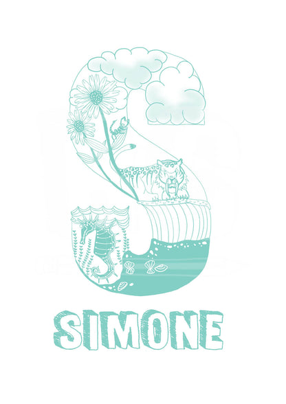 S - SINGLE LETTER & NAME