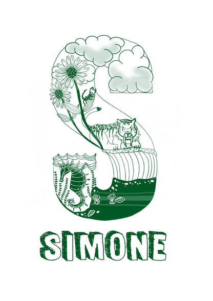 S - SINGLE LETTER & NAME