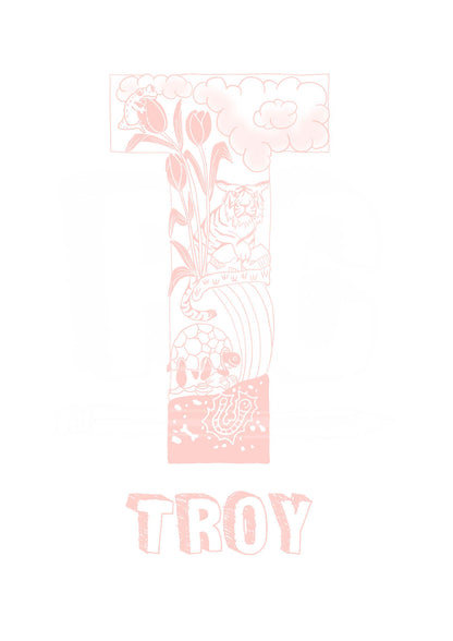T - SINGLE LETTER & NAME