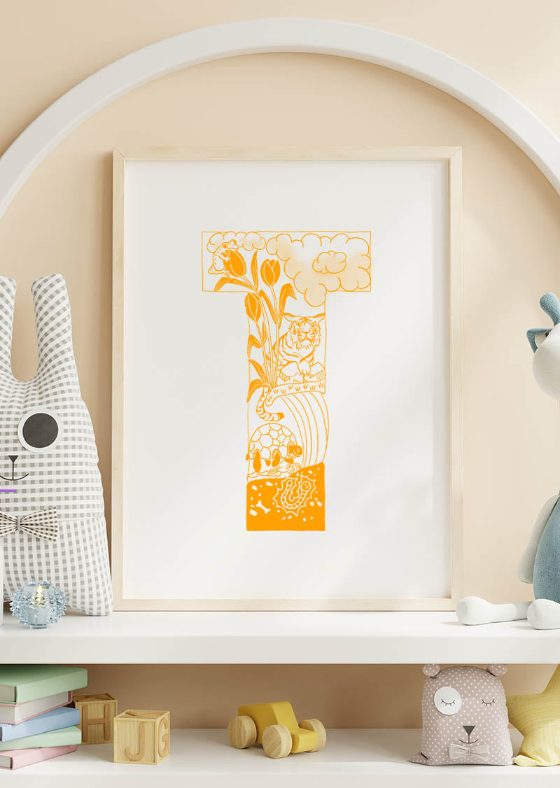 T - SINGLE LETTER
