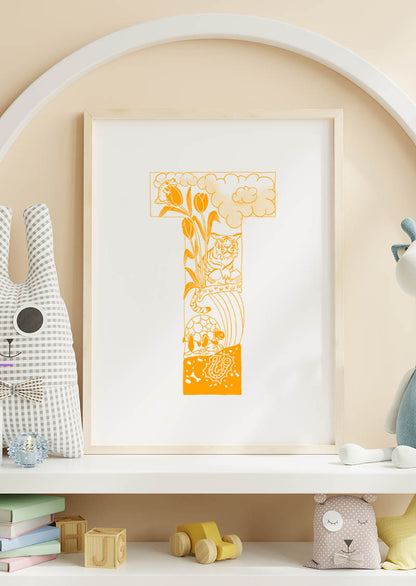 T - SINGLE LETTER
