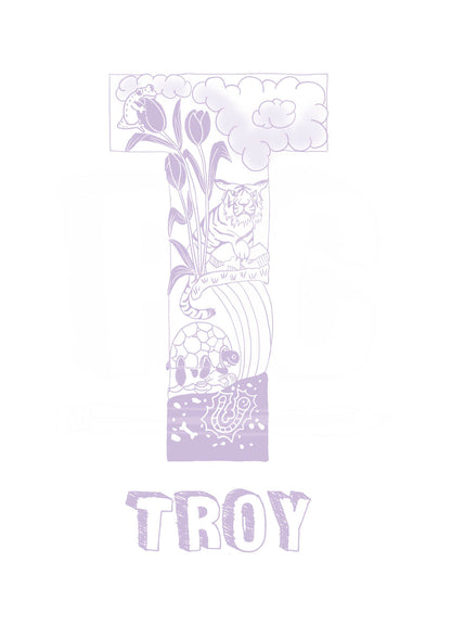 T - SINGLE LETTER & NAME