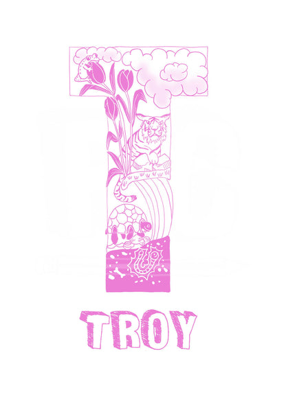T - SINGLE LETTER & NAME