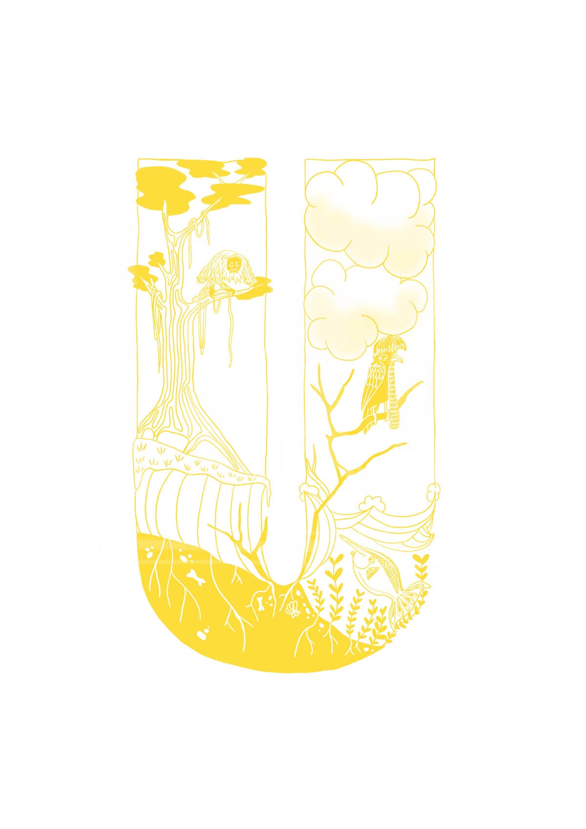 U - SINGLE LETTER