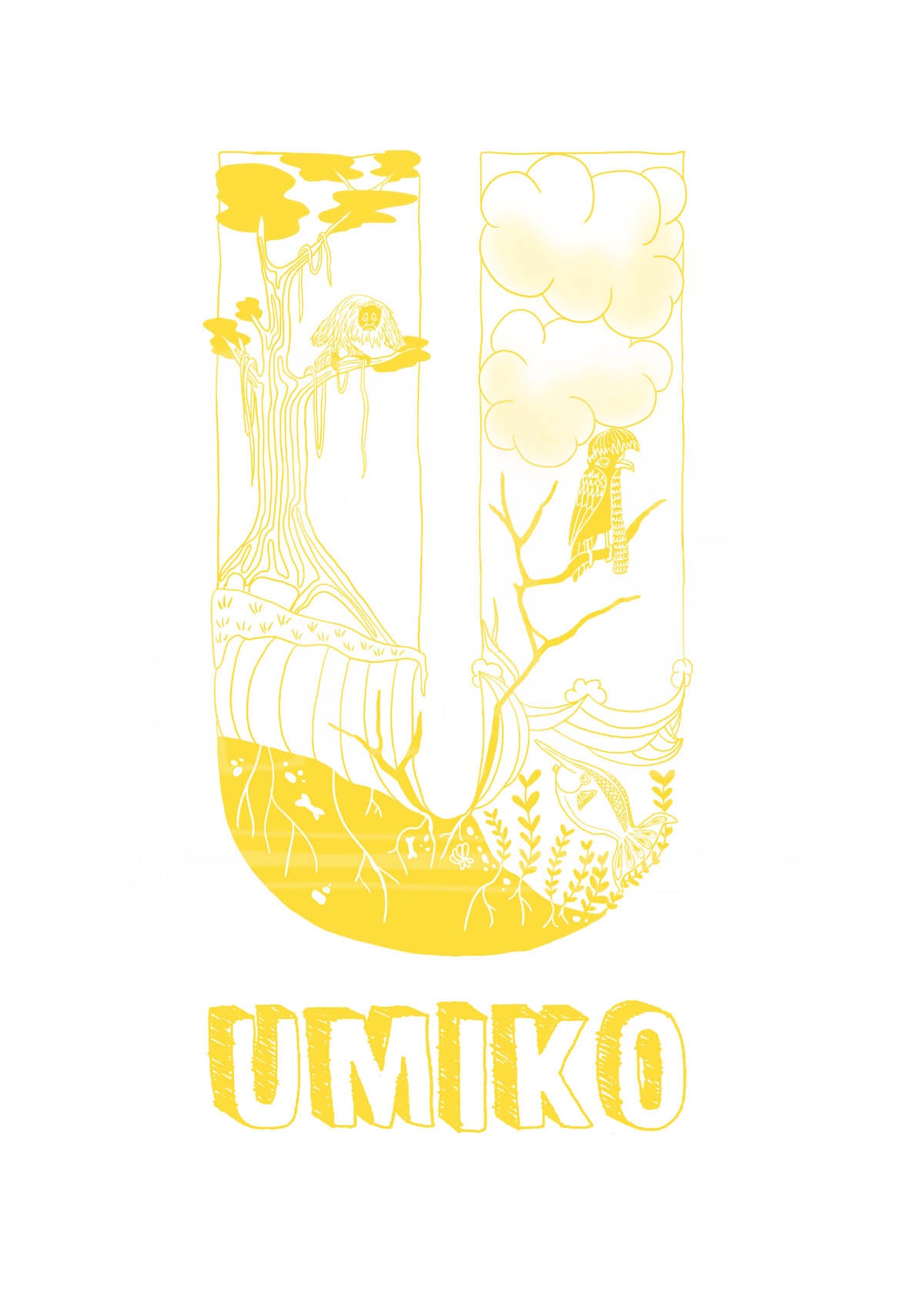 U - SINGLE LETTER & NAME