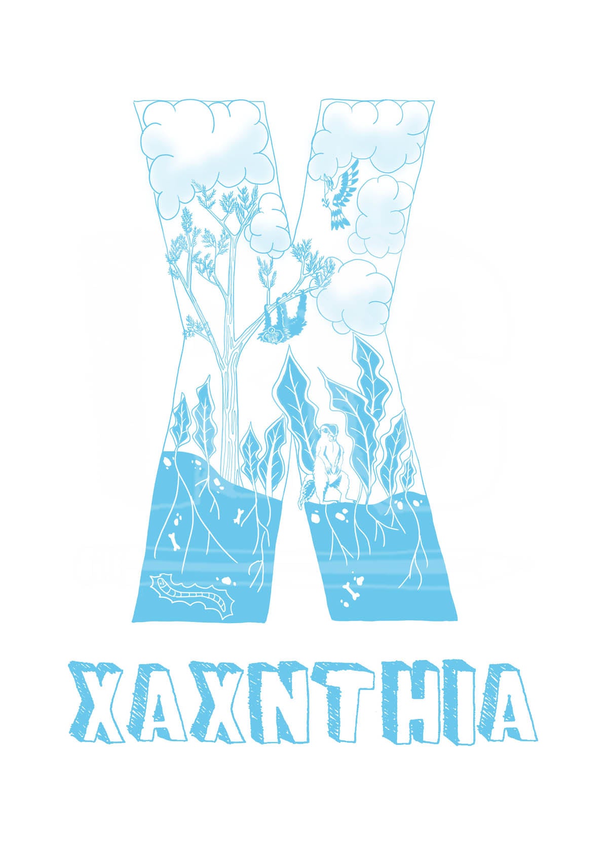 X - SINGLE LETTER & NAME